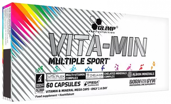 Olimp Sport Nutrition Vita-Min Multiple Sport, Вита-Мин Малтипл Спорт, 60 капсул