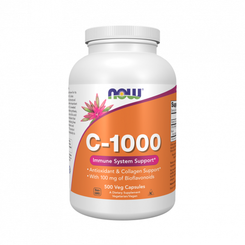NOW Vitamin C-1000, Витамин С 1000 мг, 500 капсул