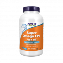 NOW Super omega EPA, Супер Омега ЭПК, 240 капсул