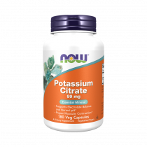 NOW Potassium Citrate, Цитрат калия, 180 капсул