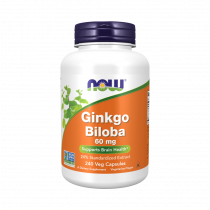 NOW Ginkgo Biloba, Гинкго Плюс, 240 капсул